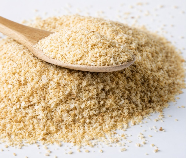 Dehydrated garlic granules